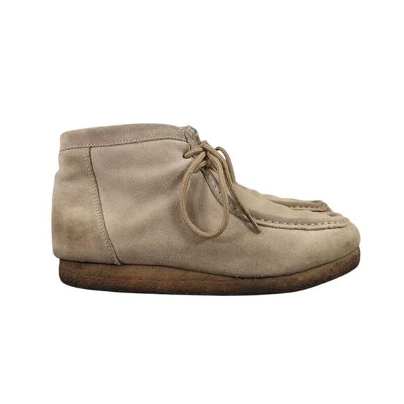 Roper Shoes Mens 7.5 Boots Leather Casual Gum Sticker Moc Toe Comfort Western main image 15